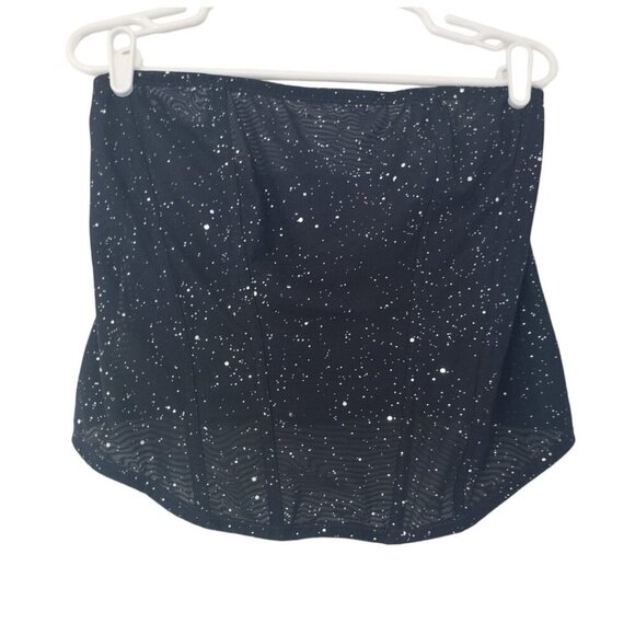 Auden, Corset short top, made of Polyester, Spandex, black color for women. - Picture 2 of 8